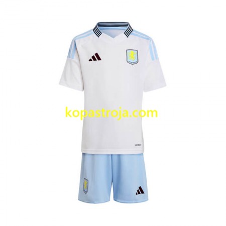 Billiga Fotbollströjor Aston Villa Barn Borta tröja 2024/25 Kortärmad